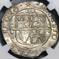 1640 NGC MS 62 Charles I Shilling Great Britain England Hammered Silver Coin POP 1/0 (24121501D)