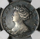 1703 NGC XF 40 Anne Vigo Shilling Great Britain Treasure Silver Coin (23062002C)