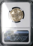 1720 NGC AU 58 George I Shilling Great Britain Sterling Silver Coin (26020703C)