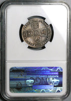 1745 NGC VF 25 George II Shilling Great Britain Spain Lima Treasure Silver Coin (24111601C)
