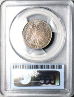 1747 PCGS AU 55 George II Shilling Great Britain Roses Colonial Silver Coin (25101202C)