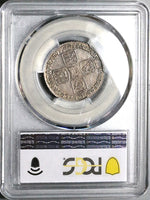 1758 PCGS AU 58 George II Shilling Great Britain England Colonial Silver Coin (24111101D)