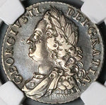 1758 NGC XF 40 George II Shilling Great Britain Sterling Silver Coin (24101103C)