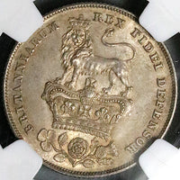 1826 NGC MS 64 George IV Shilling Great Britain Sterling Silver Coin (24082901C)