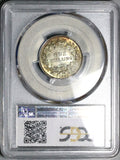 1839 PCGS MS 64 Victoria Shilling Great Britain GEM Silver Coin (17011707D)