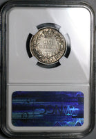 1840 NGC VF 35 Victoria Great Britain 1 Rare Sterling Shilling Coin (25041203C)