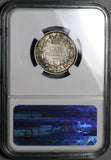 1840 NGC VF 35 Victoria Great Britain 1 Rare Sterling Shilling Coin (25041203C)