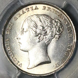 1852 PCGS MS 64 Victoria Shilling Great Britain Sterling Silver Coin (16081702D)