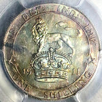 1911 PCGS PR 65 Shilling George V Proof Great Britain GEM Silver Coin (25022205C)