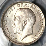 1915 PCGS MS 64 George V Shilling Great Britain Sterling Silver WWI Silver Coin (23111501C)