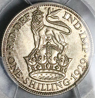 1929 PCGS  MS 64 Shilling George V Great Britain Lion Silver Coin (23111502C)