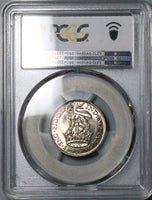 1930 PCGS  MS 65 Shilling George V Great Britain Key Silver Coin POP 5/0 (23052901C)