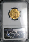 1851 NGC MS 61 Victoria 1 Sovereign Gold Great Britain Coin (24012001D)