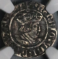 1526 NGC VF 20 Henry VIII 2 Pence England Britain Canterbury Mint Silver Coin S-2343 (25052304C)