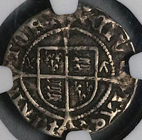 1526 NGC VF 20 Henry VIII 2 Pence England Britain Canterbury Mint Silver Coin S-2343 (25052304C)
