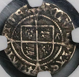 1526 NGC VF 20 Henry VIII 2 Pence England Britain Canterbury Mint Silver Coin S-2343 (25052304C)
