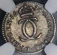 1674 NGC AU 55 Charles II 2 Pence Maundy Great Britain Silver Coin POP 1/2 (23102501C)