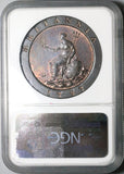 1797 NGC MS 63 George III 2 Pence Penny Great Britain Cartwheel Soho Mint Coin (23052302C)
