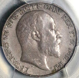 1905 PCGS XF 40 Florin Edward VII Key Great Britain 2 Shillings Silver Coin (26021203)