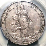 1905 PCGS XF 40 Florin Edward VII Key Great Britain 2 Shillings Silver Coin (26021203)