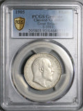 1905 PCGS XF Florin Edward VII Key Great Britain 2 Shillings Key Silver Coin (26040802C)