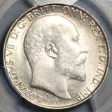 1908 PCGS MS 62 Florin Edward VII Great Britain 2 Shillings Sterling Silver Coin (26083003C)