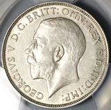 1916 PCGS AU 55 Great Britain Florin 2 Shillings George V Sterling Silver Coin (24050602C)