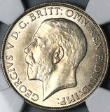 1926 NGC MS 63 Florin George V Great Britain 2 Shillings Silver Coin (24060602C)