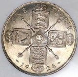 1926 NGC MS 64 Florin George V Great Britain 2 Shillings Vintage Holder Silver Coin (23082002D)