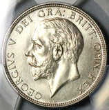 1927 PCGS PR 65 Great Britain Florin George V 2 Shillings Proof Silver 15k Coin (25052203C)