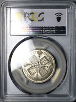 1927 PCGS PR 65 Great Britain Florin George V 2 Shillings Proof Silver 15k Coin (25052203C)