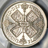 1935 PCGS MS 63 Florin George V Great Britain 2 Shillings Silver Coin (23062402D)