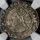 1578 NGC XF 40 Elizabeth I 3 Pence Great Britain England Hammered Silver Coin (26070301C)