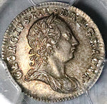 1762 PCGS MS 63 George III 3 Pence Great Britain Silver Coin (23071503C)
