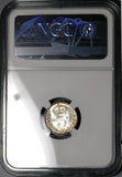 1892 NGC MS 67 Victoria Maundy 3 Pence Great Britain Sterling Silver Coin POP 5/0 (24051904C)