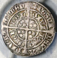 1499 PCGS XF 40 England Henry VII Groat 4 Pence Great Britain Silver Coin Pop 2/2 (25062301D)