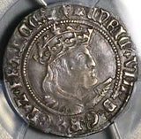 1526 PCGS VF 35 England Henry VIII Groat Hammered 4 Pence Great Britain Silver Coin (25110901C)