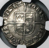 1553 NGC VF Mary Groat 4 Pence Hammered Britain Tudor England Pedigree Silver Coin (25032203C)