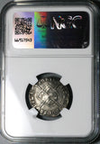 1553 NGC VF Mary Groat 4 Pence Hammered Britain Tudor England Pedigree Silver Coin (25032203C)