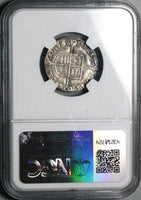 1553 NGC XF Mary Groat 4 Pence Hammered Britain Tudor England Coin (25061904C)