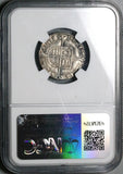1553 NGC XF Mary Groat 4 Pence Hammered Britain Tudor England Coin (25061904C)