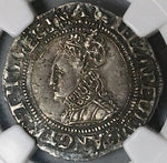 1560 PCGS XF 40 Elizabeth I 4 Pence Britain England Groat Hammered Silver Coin S-2556 (24011301D)