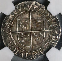 1560 PCGS XF 40 Elizabeth I 4 Pence Britain England Groat Hammered Silver Coin S-2556 (24011301D)