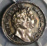 1690 6/5 PCGS AU 55 William Mary 4P Error Groat Great Britain England Silver Coin POP 2/0 (26021102C)