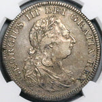 1804 NGC XF George III Great Britain 5 Shillings Bank Dollar Crown Silver Coin (25082901C)