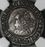 1561 NGC AU Elizabeth I 6 Pence England Britain Silver Coin S-2560 (23050201C)