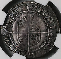 1561 NGC AU Elizabeth I 6 Pence England Britain Silver Coin S-2560 (23050201C)