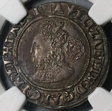 1565 NGC XF 45 Elizabeth I 6 Pence Britain Silver Coin POP 1/0 (22093001D)
