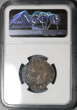 1565 NGC XF 45 Elizabeth I 6 Pence Britain Silver Coin POP 1/0 (22093001D)