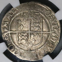 1567 NGC VF 20 Elizabeth I 6 Pence Great Britain Hammered Coin S-2562 (25033003C)